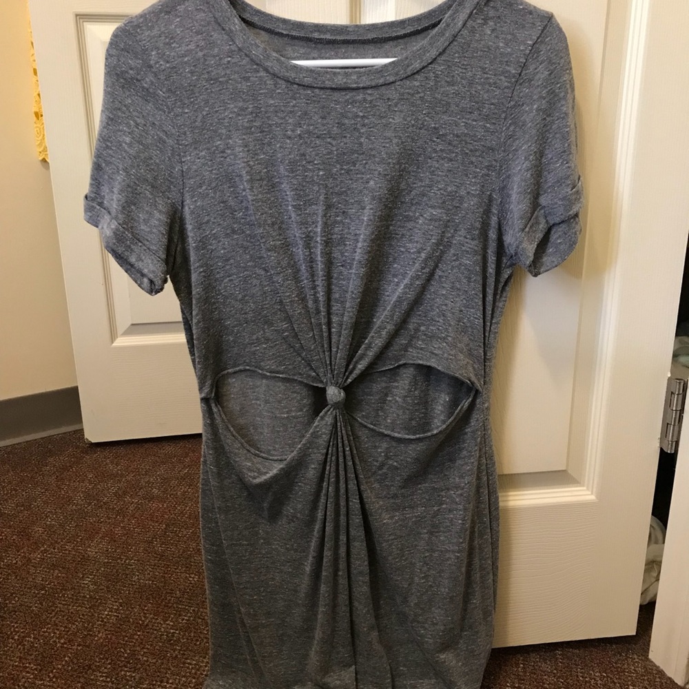 Waist tie dress